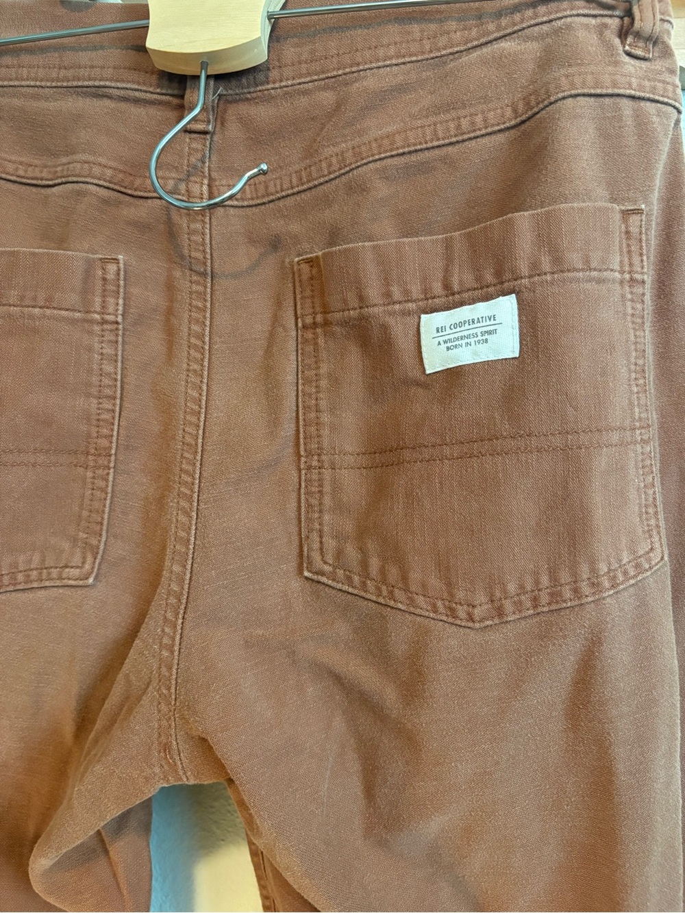 REI Rust-Colored Trailsmith Joggers - Picture 4 of 4